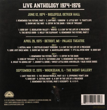 Nektar: Live Anthology 1974-1976 [5CD]