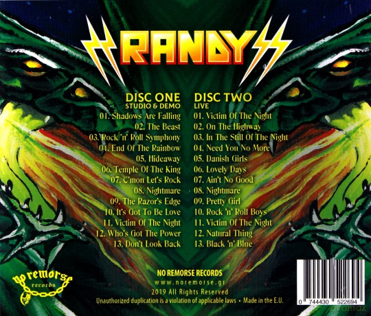 Randy: The Complete Anthology [2CD]