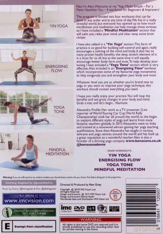 Yoga Made Simple - For A Fitter Healthier You [DVD]
