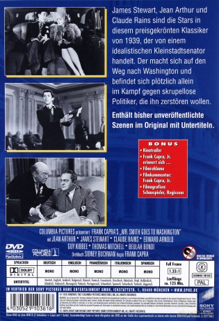 Pan Smith jedzie do Waszyngtonu [DVD]