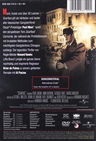 Człowiek z blizną [DVD]