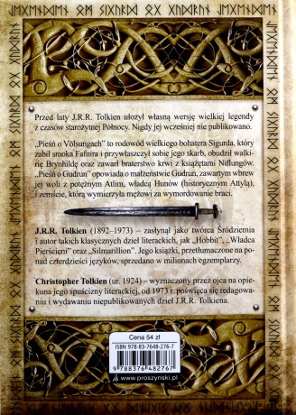 Legenda o Sigurdzie i Gudrun - J. R. R. Tolkien [KSIĄŻKA]