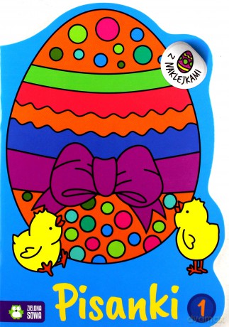 Wielkanocne kolorowanki. Pisanki 1 [KSIĄŻKA]