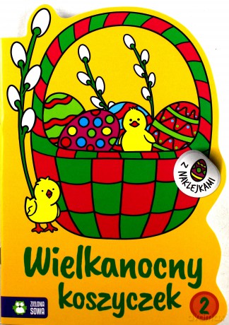 Wielkanocne kolorowanki. Wielkanocny koszyczek 2 [KSIĄŻKA]