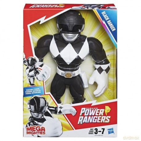 Heroes Mega Mighties Power Rangers Czarny Ranger [FIGURKA]
