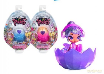 Laleczki HATCHIMALS Pixies Royals (wysyłka losowa) [FIGURKA]
