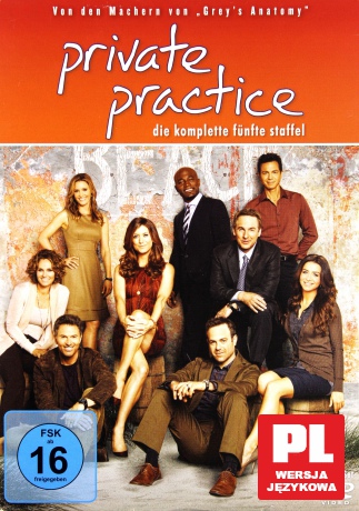 Prywatna praktyka Sezon 5 [BOX] [6DVD]