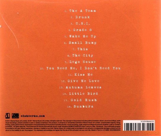 Ed Sheeran: + (plus) [CD]