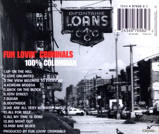 Fun Lovin Criminals: 100% Colombian [CD]