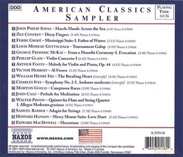 2001 American Classics Sampler [CD]