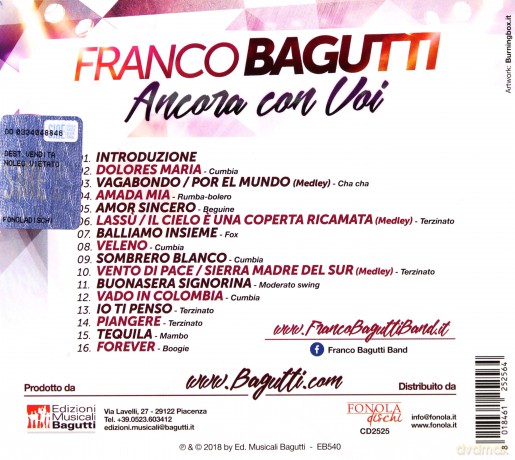 Franco Bagutti: Ancora Con Voi [CD]