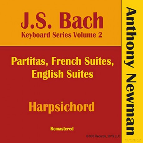 Anthony Newman - Js Bach Keyboard Series, Vol. II (Remastered) [CD]