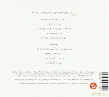 Nicolai Dunger: Arkebuseringen Av Egot [CD]