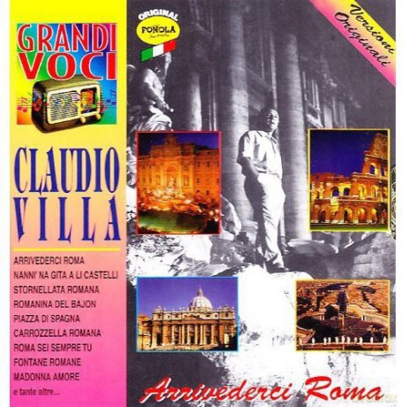 Claudio Villa: Arrivederci Roma [CD]