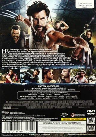 X-Men Geneza: Wolverine [DVD]