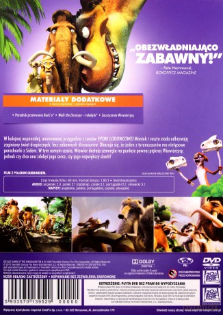 Epoka lodowcowa 3: Era dinozaurów [DVD]