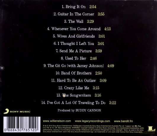 Willie Nelson: Band of Brothers [CD]