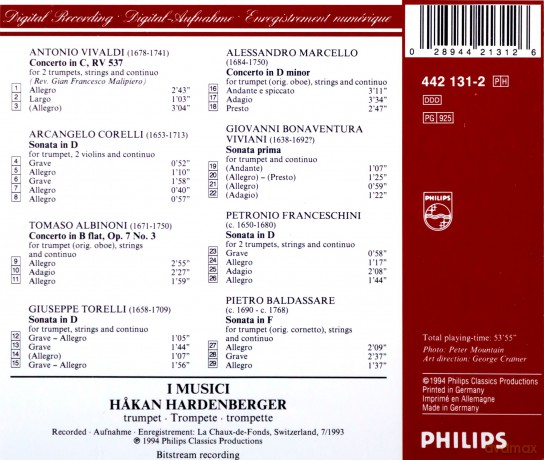 Hardenberger: Baroque Trumpet [CD]