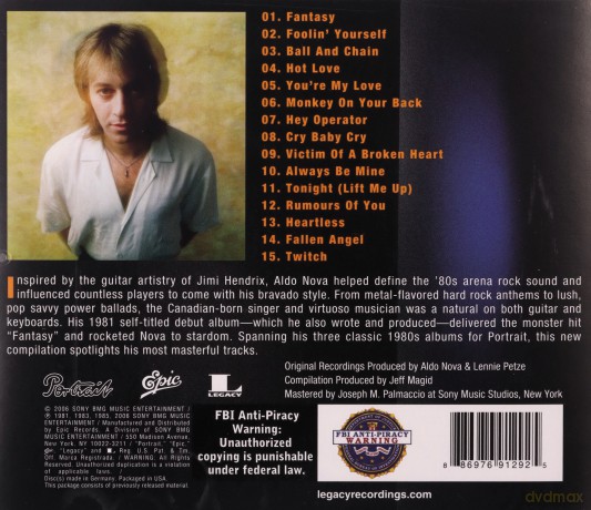 Aldo Nova: Best Of [CD]