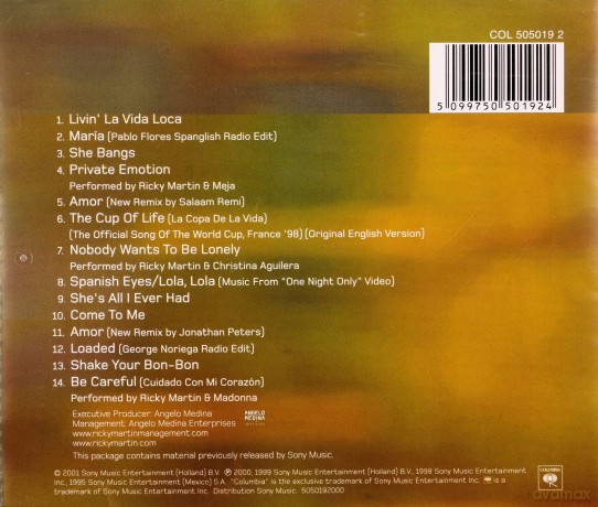 Ricky Martin: Best Of [CD]