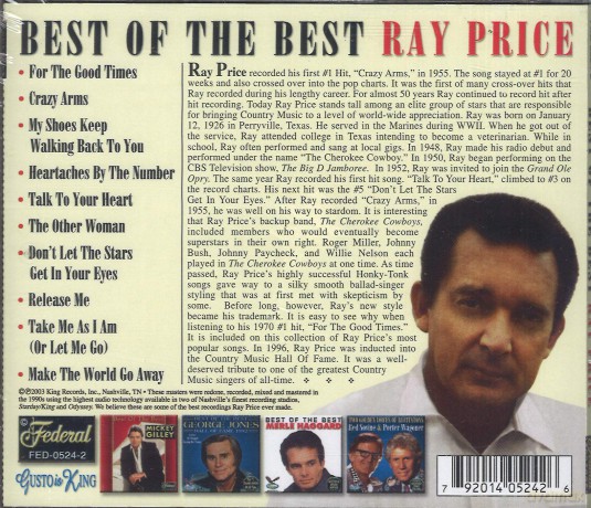 Ray Price: Best of the Best [CD]