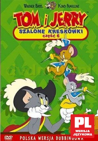 Tom i Jerry: Szalone kreskówki 6 [DVD]