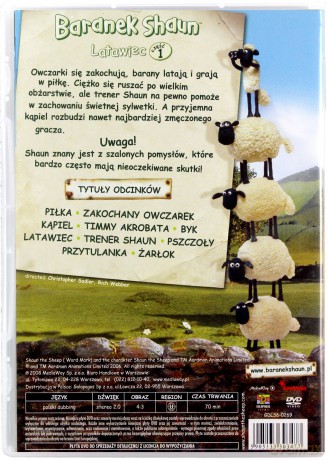 Baranek Shaun 1: Latawiec [DVD]