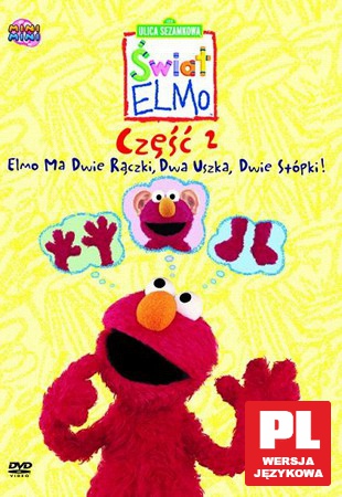 Świat Elmo 2: Elmo ma Dwie Rączki, Dwoje Uszków i Dwie Stópki [DVD]