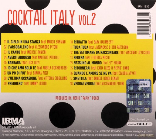 Papik: Cocktail Italy Vol. 2 [CD]