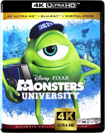 Monsters University (Uniwersytet Potworny) (Disney) [Blu-Ray 4K]+[2xBlu-Ray]