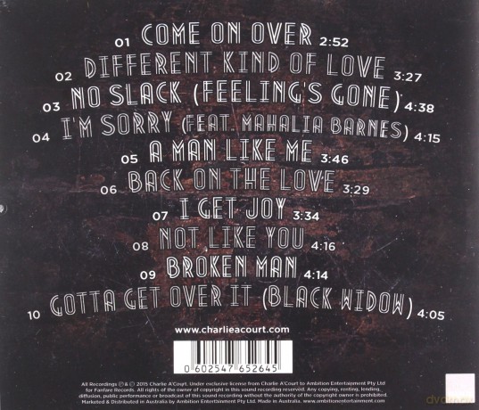 Charlie A'Court: Come on Over [CD]