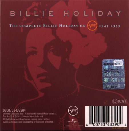 Billie Holiday: Complete Billie Holiday on Verve [10CD]