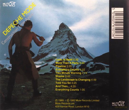 Depeche Mode: Construction Time Again [CD]
