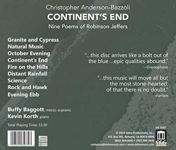 Continent'S End: Continent's End [CD]