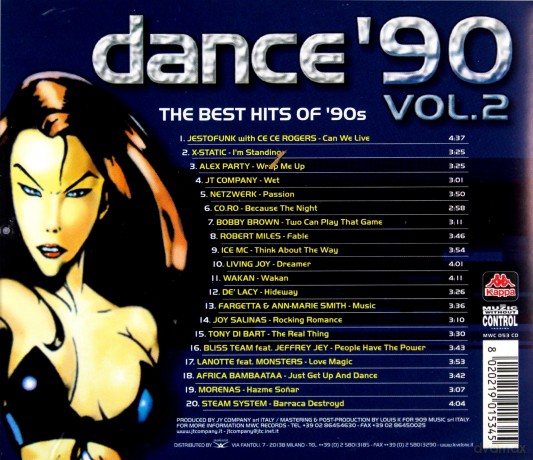 Dance '90 Vol.2 [CD]