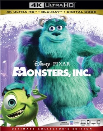 Monsters, Inc. (Potwory i spółka) [Blu-Ray 4K]+[2xBlu-Ray]