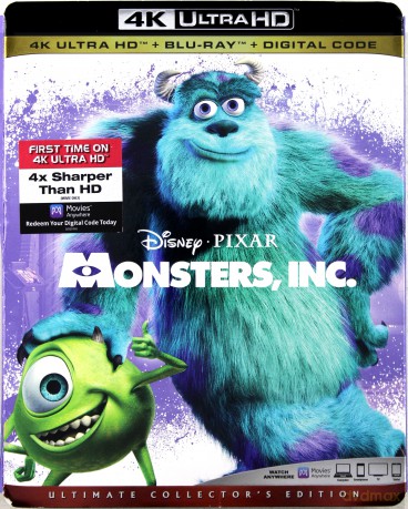 Monsters, Inc. (Potwory i spółka) [Blu-Ray 4K]+[2xBlu-Ray]