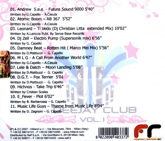 Deejay Club Vol.1 [CD]