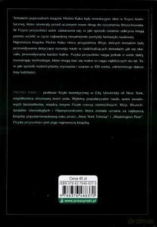 Fizyka przyszłości. Nauka do 2100 roku - Michio Kaku [KSIĄŻKA]