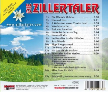 Die Zillertaler: Die Wiesich Mohda [CD]
