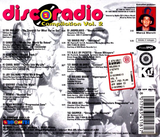 Discoradio Compilation Vol. 2 [CD]