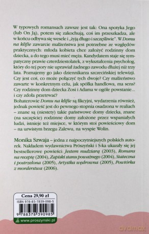 Dom na klifie - Monika Szwaja [KSIĄŻKA]