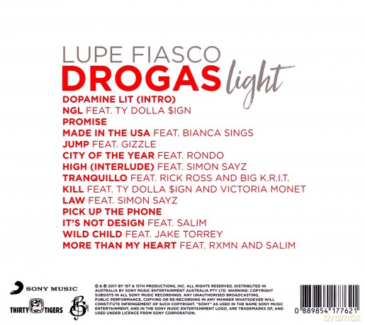 Lupe Fiasco: Drogas Light - Fiasco,Lupe [CD]