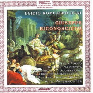 E.R. Duni: Duni: Giuseppe Riconosciuto [2CD]