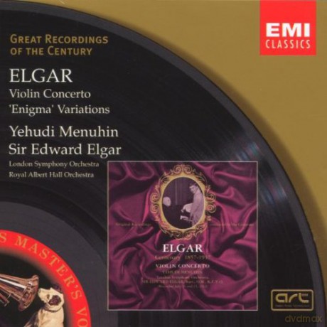 Yehudi Menuhin: Elgar Violin Concerto [CD]