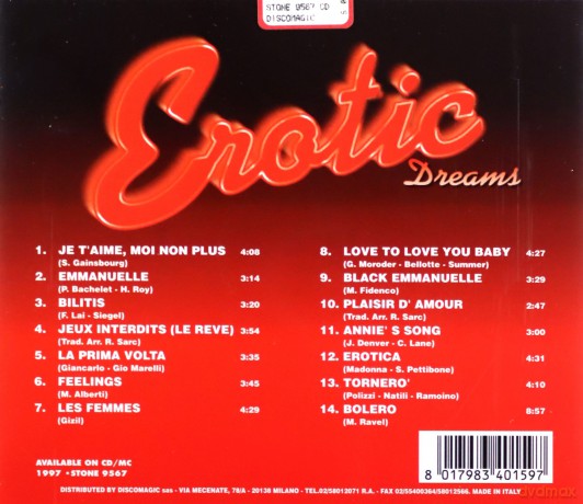 Erotic Dreams [CD]