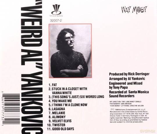 Weird Al Yankovic: Even Worse [CD]