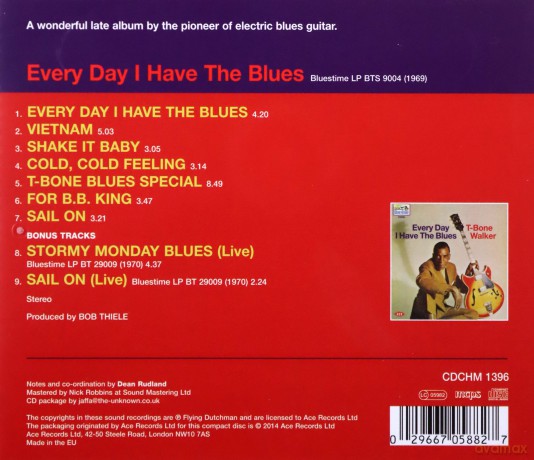 T-Bone Walker: Every Day I Have The Blues [CD]