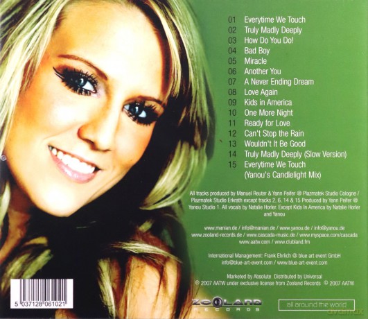Cascada: Everytime We Touch [CD]