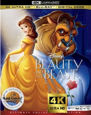 Beauty and the Beast (Piękna i Bestia) (Disney) [Blu-Ray 4K]+[Blu-Ray]